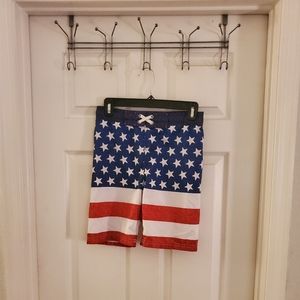 American Flag Boys Bathing Suit
